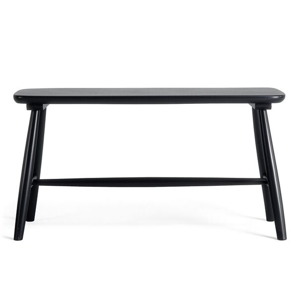 Wood H21 Bench Black