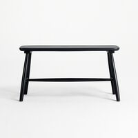 Wood H21 Bænk Sort