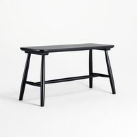 Wood H21 Bænk Sort