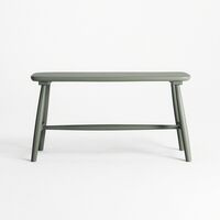Wood H21 Bench Grey Green