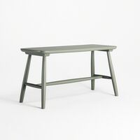 Wood H21 Bench Grey Green