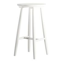 Wood H23 Bar Stool White