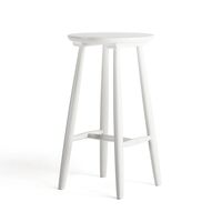 Wood H23 Bar Stool White