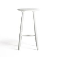 Wood H23 Bar Stool White