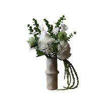 Cool Grass Bouquet White/ Green