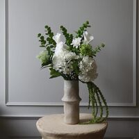 Cool Grass Bouquet White/ Green