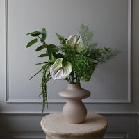 Grassy Green Bouquet White/ Green