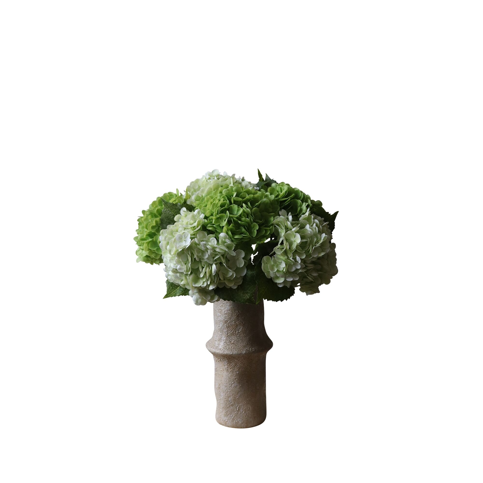 Bouquet D'hortensias Vert
