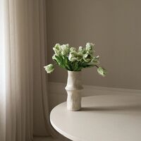 Small Parrot Tulip Bouquet White