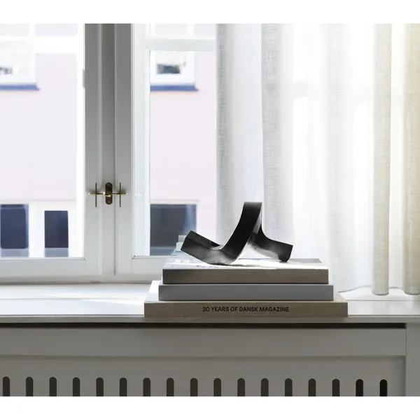 Crooked One Candlestick Gray