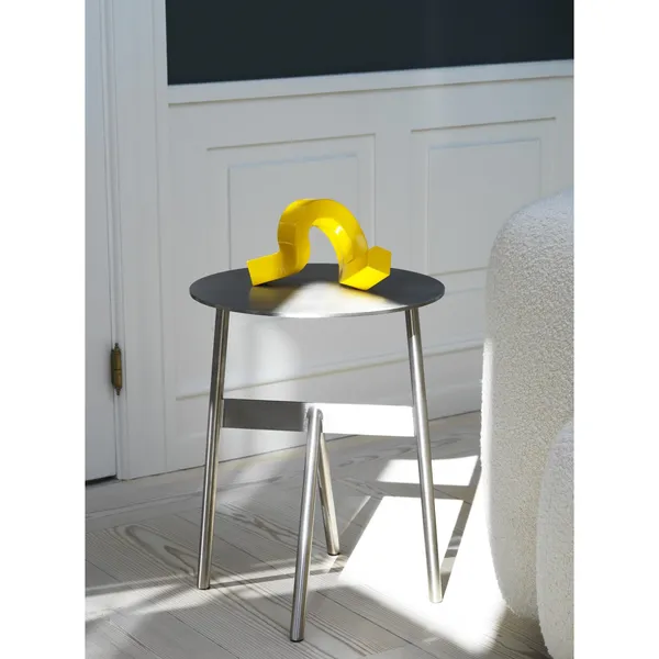 Crooked One Candlestick Gray