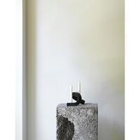 Crooked One Candelabro Bronce
