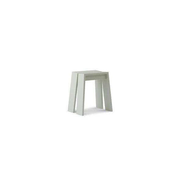 Light Sgabello Grigio Chiaro