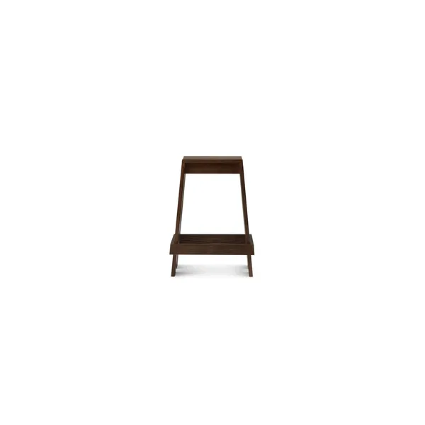 Light Barhocker H65 Braun Lackierte Esche