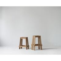 Light Bar Stool H75 Oak