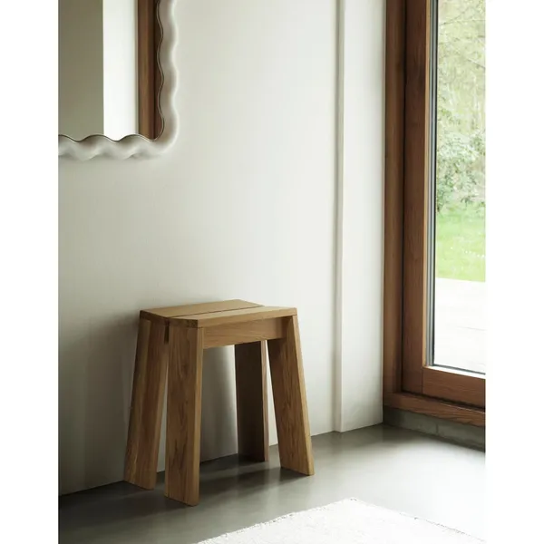 Light Bar Stool H75 Oak