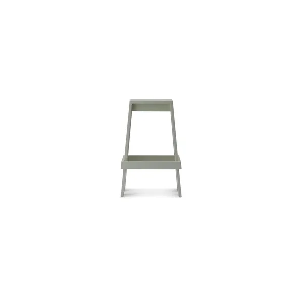 Light Barhocker H75 Hellgrau