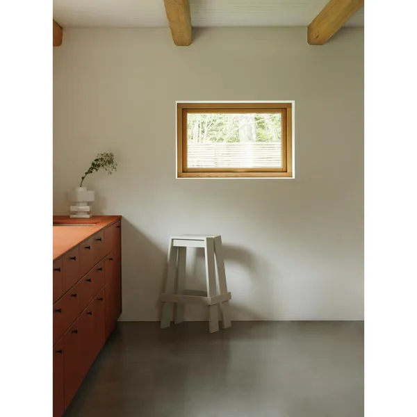 Light Barhocker H75 Hellgrau