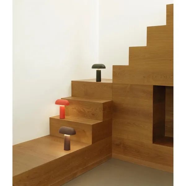 Porta Tragbare Lampe Braun