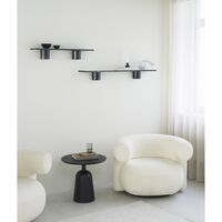 Stein 80 cm Sort Marmor
