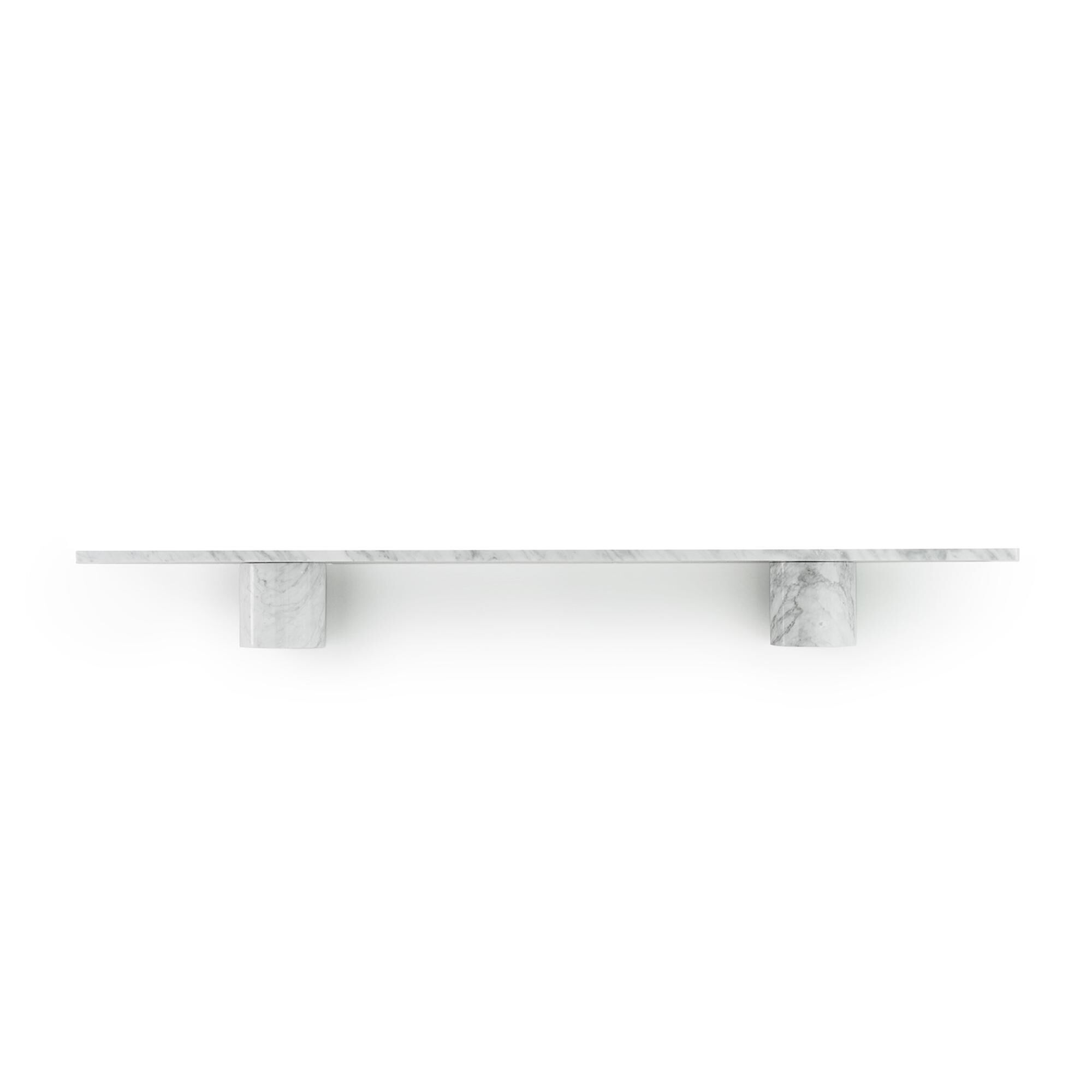Étagère en Pierre 120 cm en Marbre Blanc
