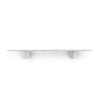 Stone Shelf 120 cm White Marble