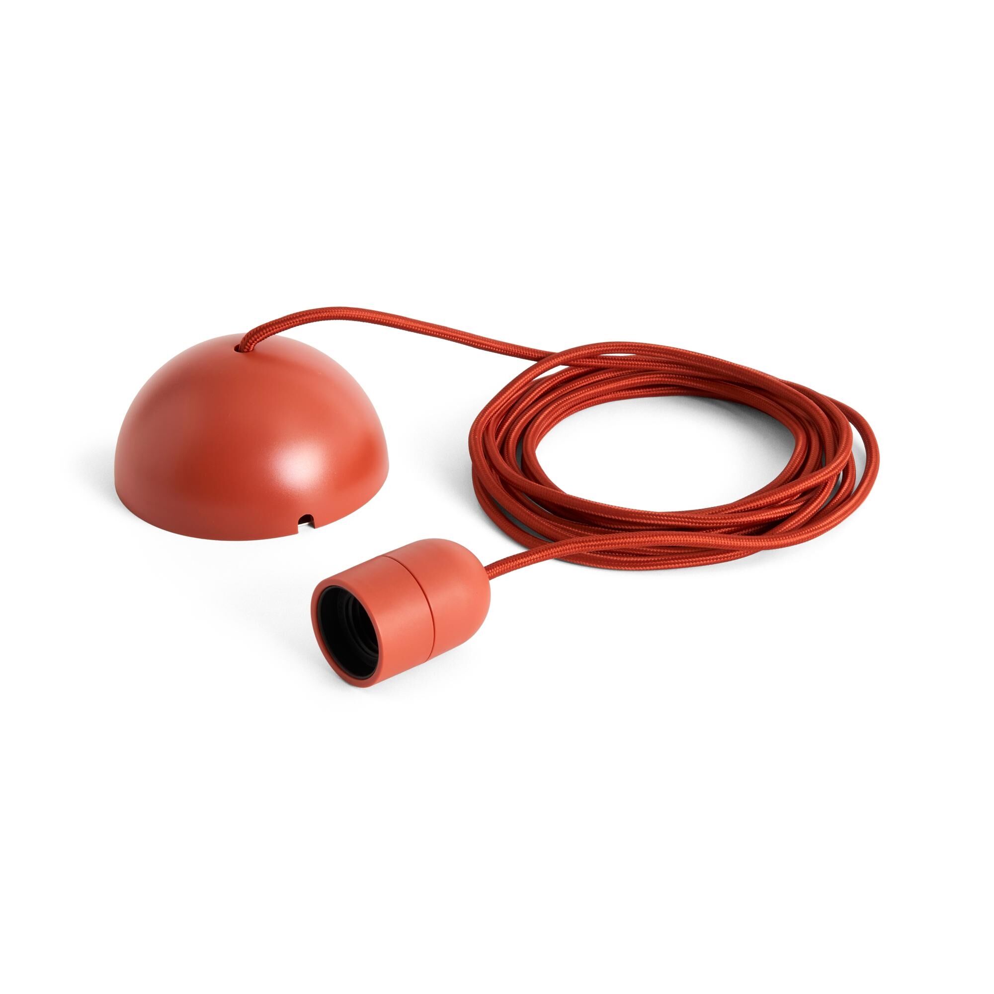Jeu de Cordons pour Suspension Commune 400 cm Rouge Rouille