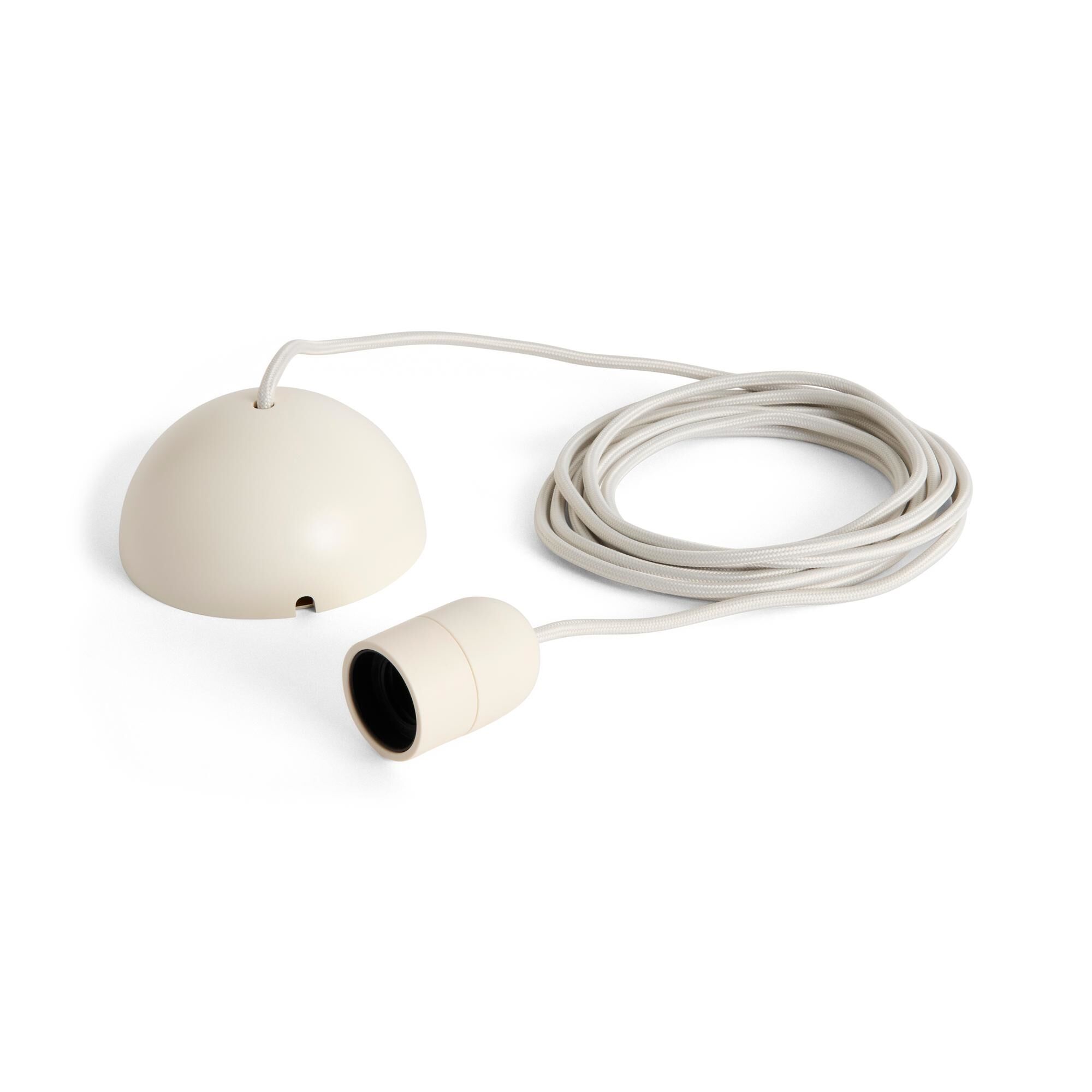 Jeu de Cordons pour Suspension Common 400 cm Argile Blanc