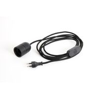 Cord Set for Common Table Lamp 240 cm Soft Black