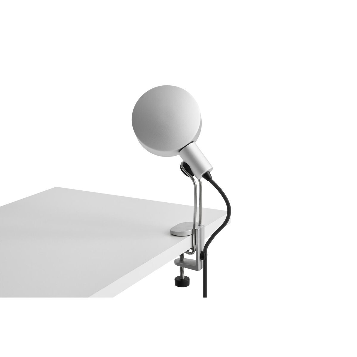 Cupola Table Lamp With Clip Clear