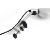 Cupola Table Lamp With Clip Clear