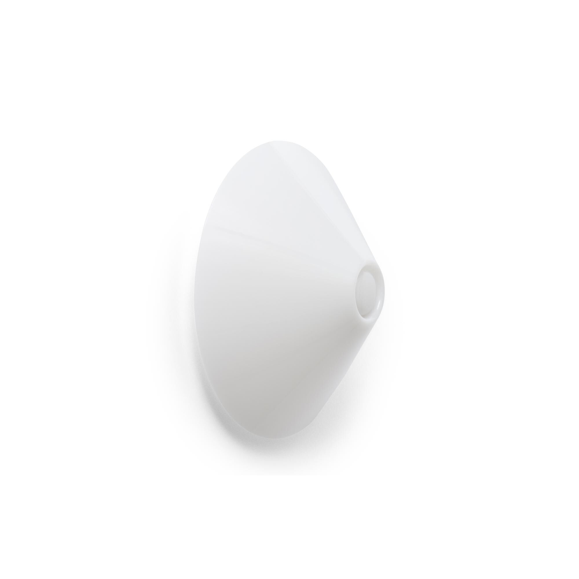 Ono Flush V&auml;gglampa &Oslash;35 Vit/ Opal