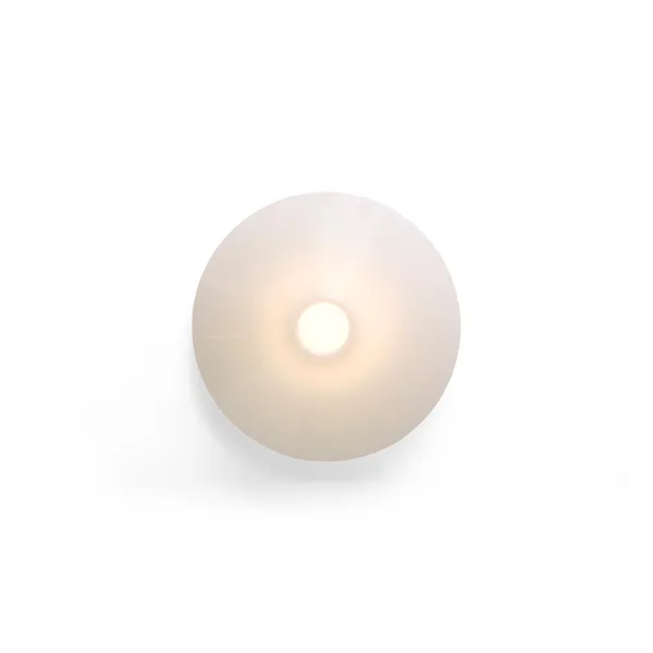 Ono Flush Wall Lamp Ø35 White/ Opal