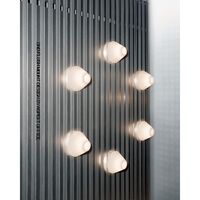 Ono Flush Wall Lamp Ø35 White/ Opal
