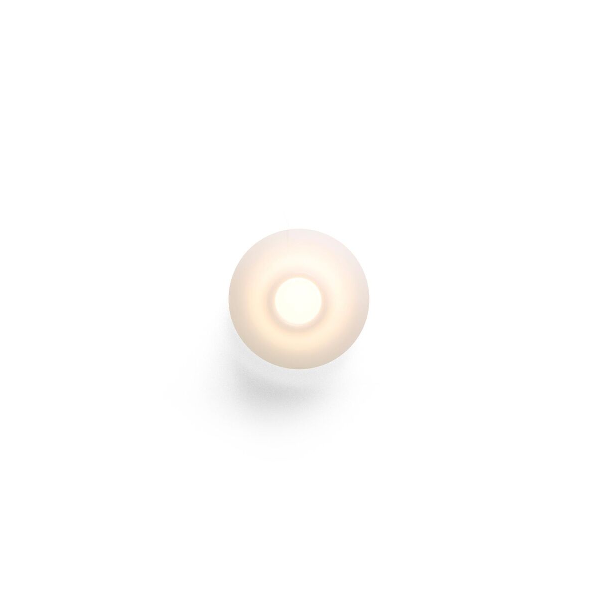 Ono Flush Wall Lamp Ø20 White/Opal
