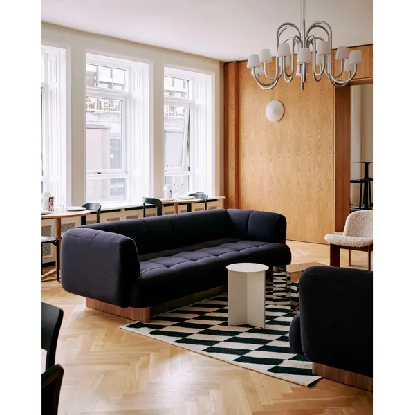 Ono Flush Wandlampe Ø20 Weiß/Opal