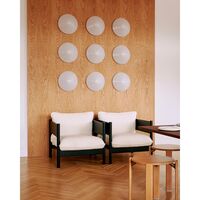 Ono Flush Wall Lamp Ø20 White/Opal