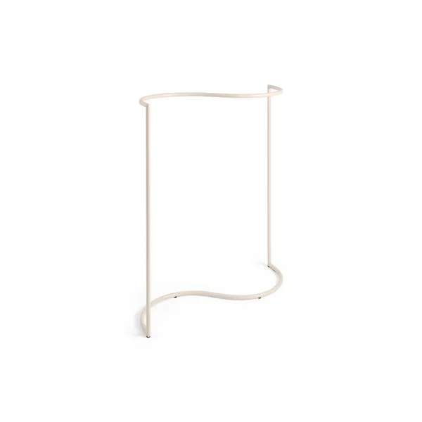 Color S-Shape Clothes Rack Eggshell