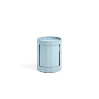 Facet 100 Sidebord Med Fødder/Hjul Lav Misty Blue