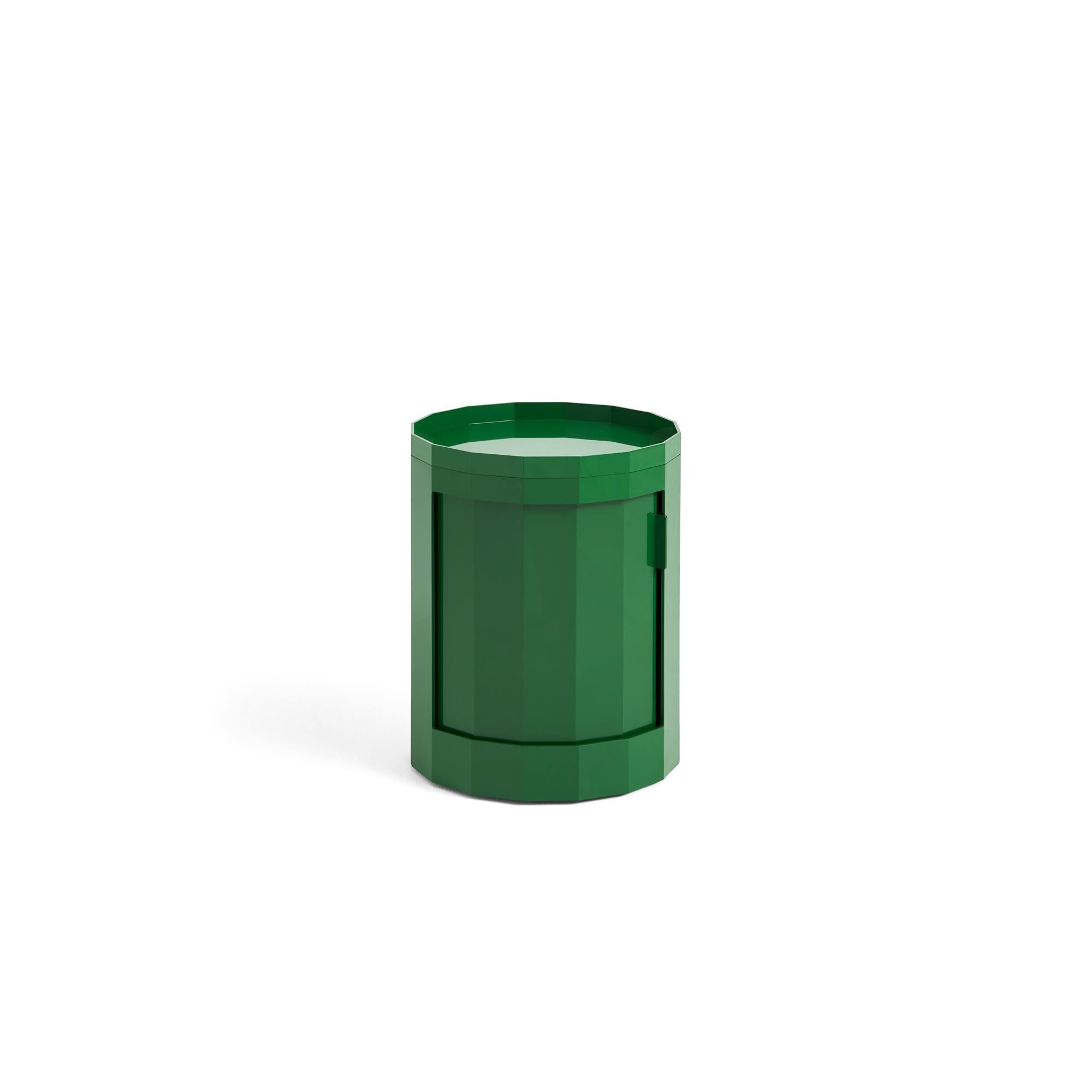 Facet 100 Sidebord Med Fdder/Hjul Lav Spinach Green