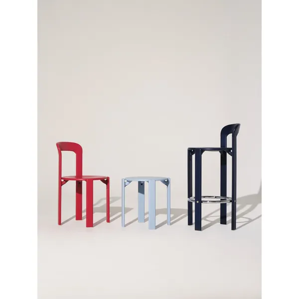 Rey Bar Stool H75 Deep Blue Water