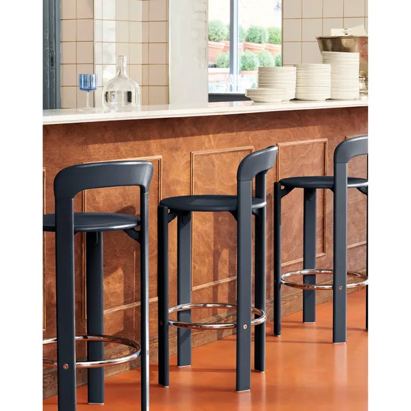 Rey Bar Stool H75 Deep Blue Water