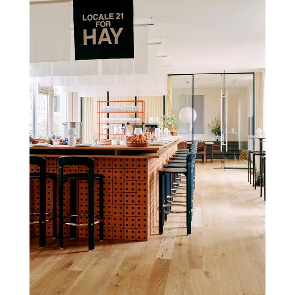 Rey Bar Stool H75 Deep Blue Water
