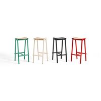 Taburete 8 Barkruk H75 Eggshell