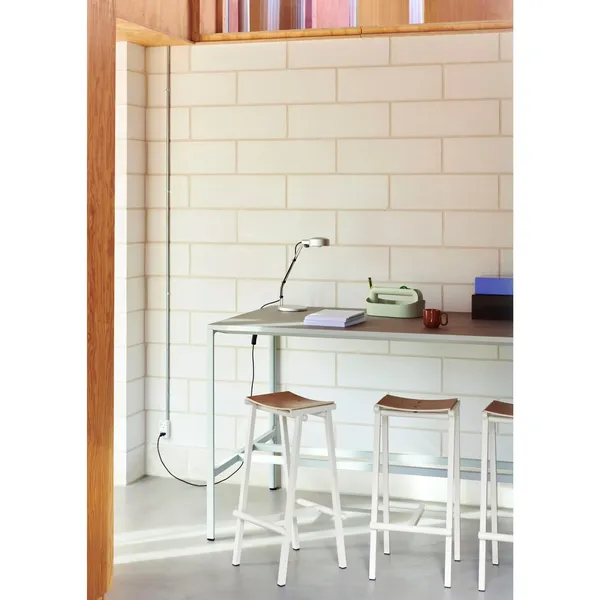 Taburete 8 Bar stool H75 Eggshell