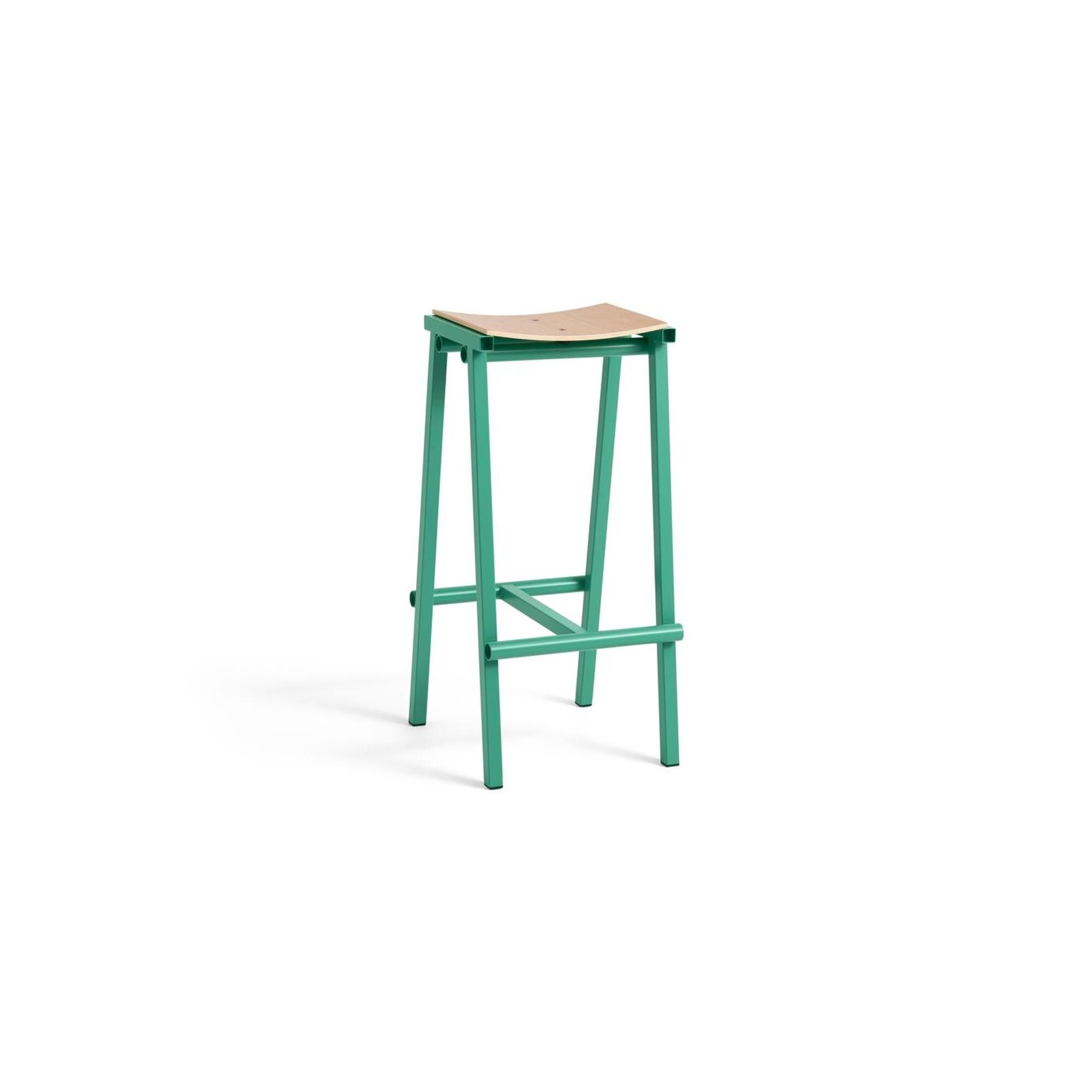 Stool 8 Barhocker H75 Soft Jade