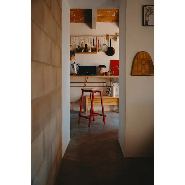 Stool 8 Bar Stool H65 Black