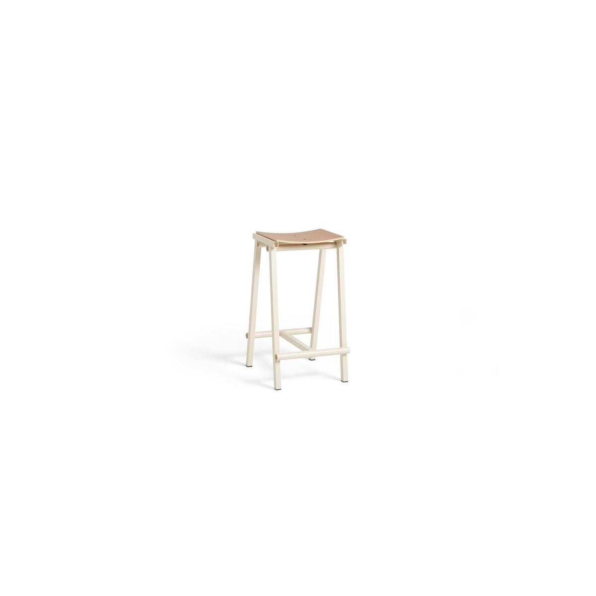 Taburete 8 Sgabello da bar H65 Eggshell