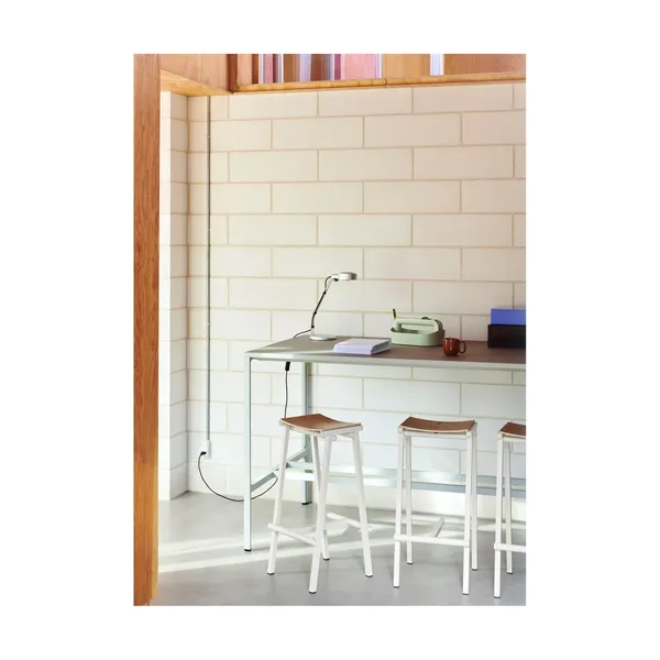 Taburete 8 Bar stool H65 Eggshell