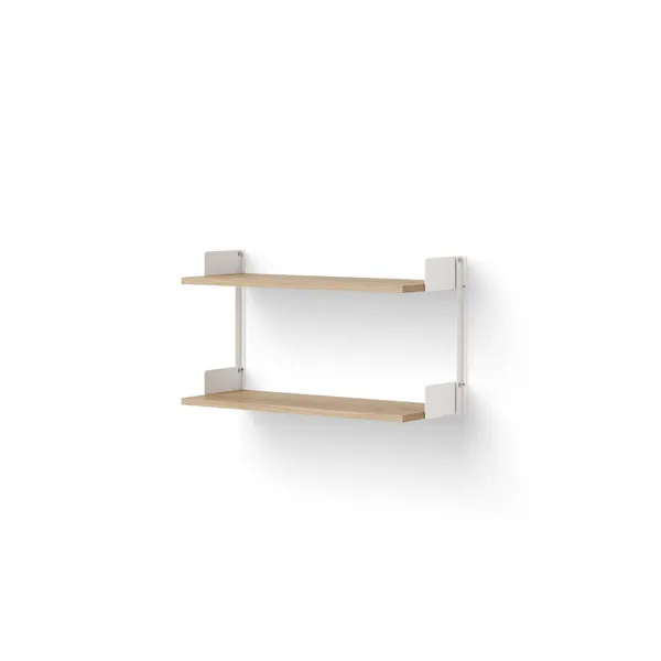 Wall Shelf 450 Oak & White
